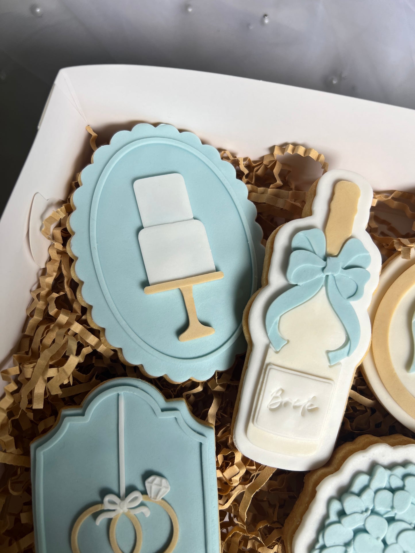Wedding cake stamp and cutter