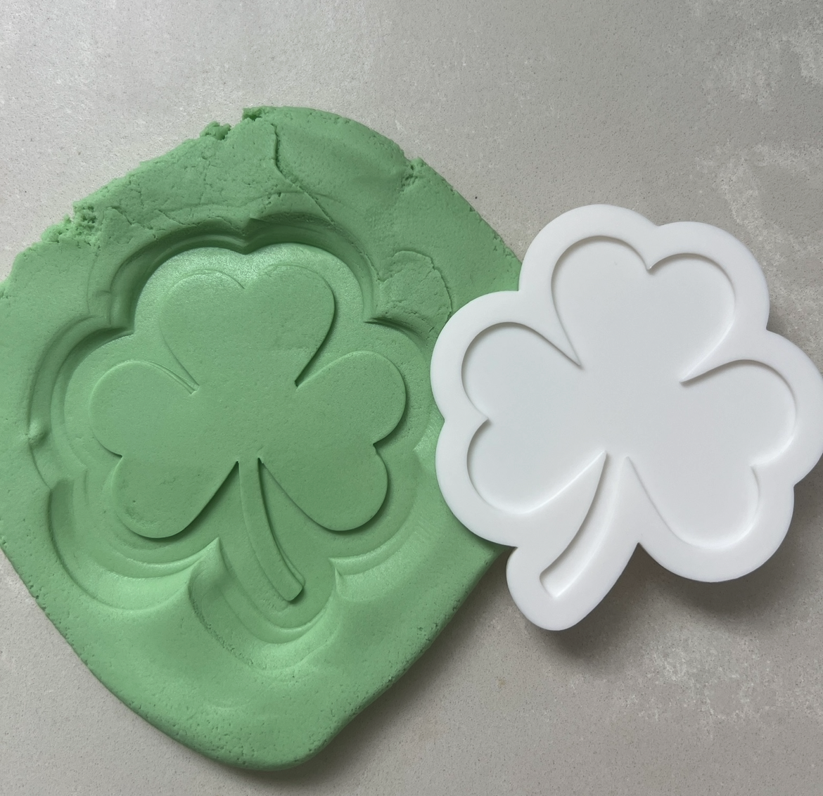 Shamrock stamp and cutter