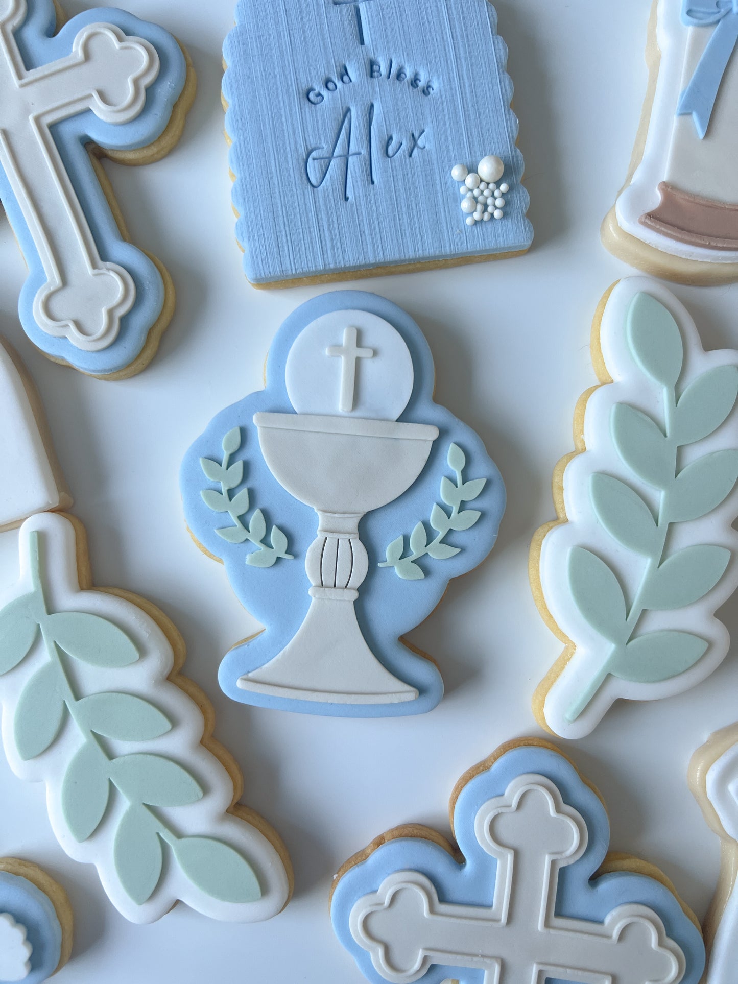Baptism chalice debosser stamp and cutter