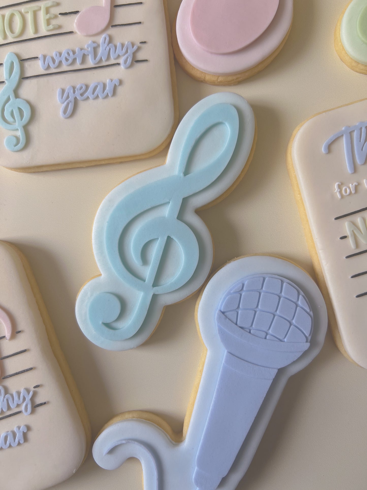 Treble clef stamp and cutter