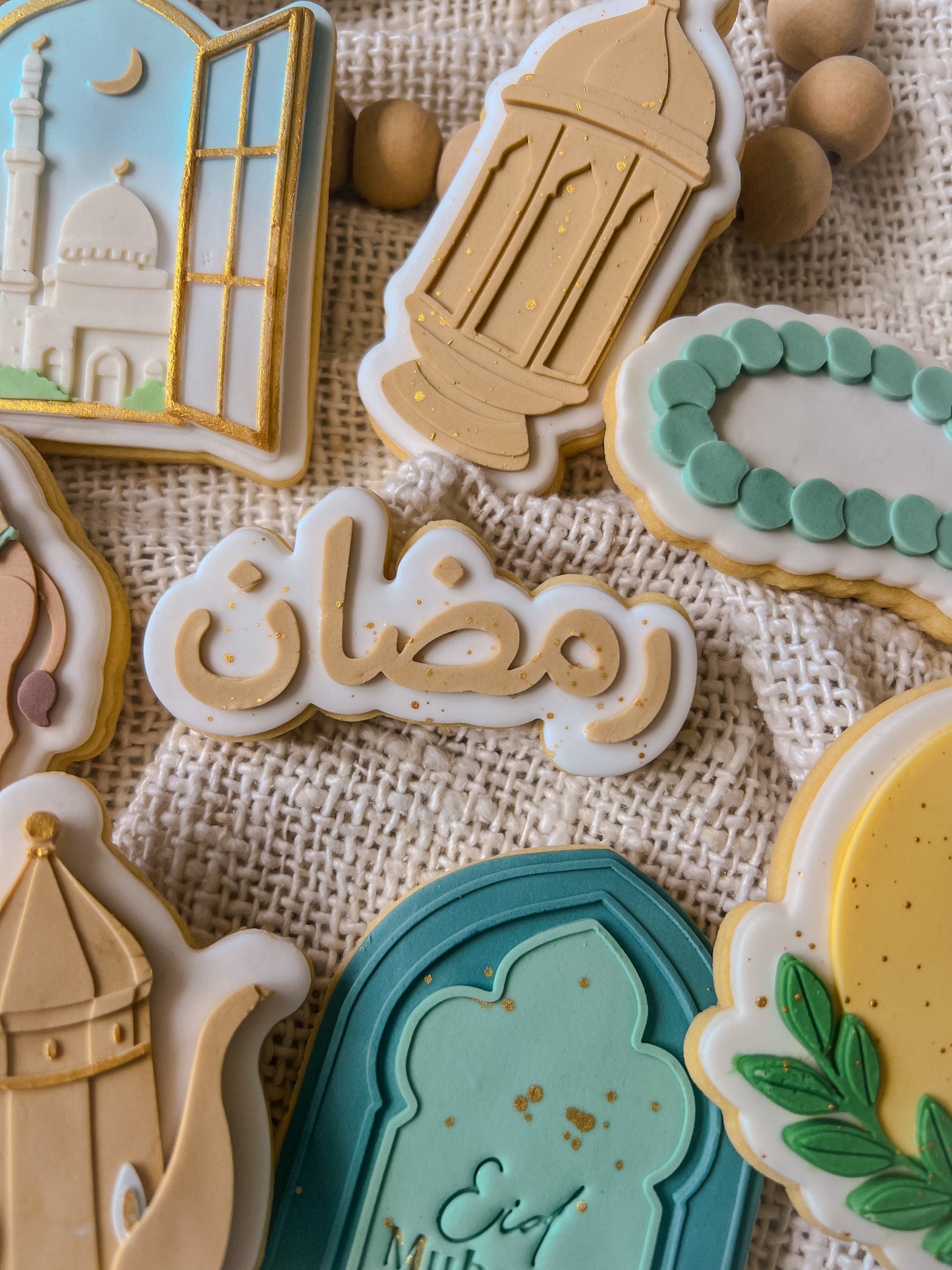 Ramadan in Arabic debosser and cutter