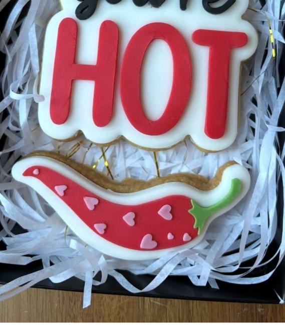 Heart chilli stamp and cutter