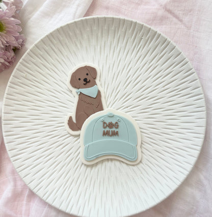 Dog mum cap debosser and cutter