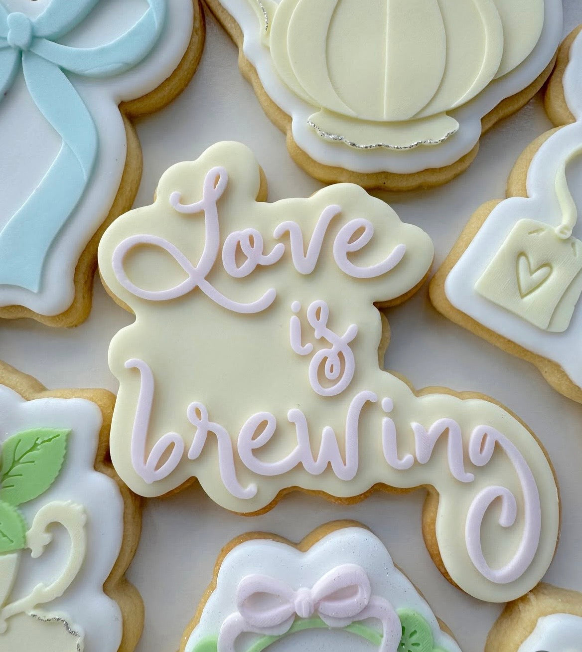 Love is brewing stamp and cutter