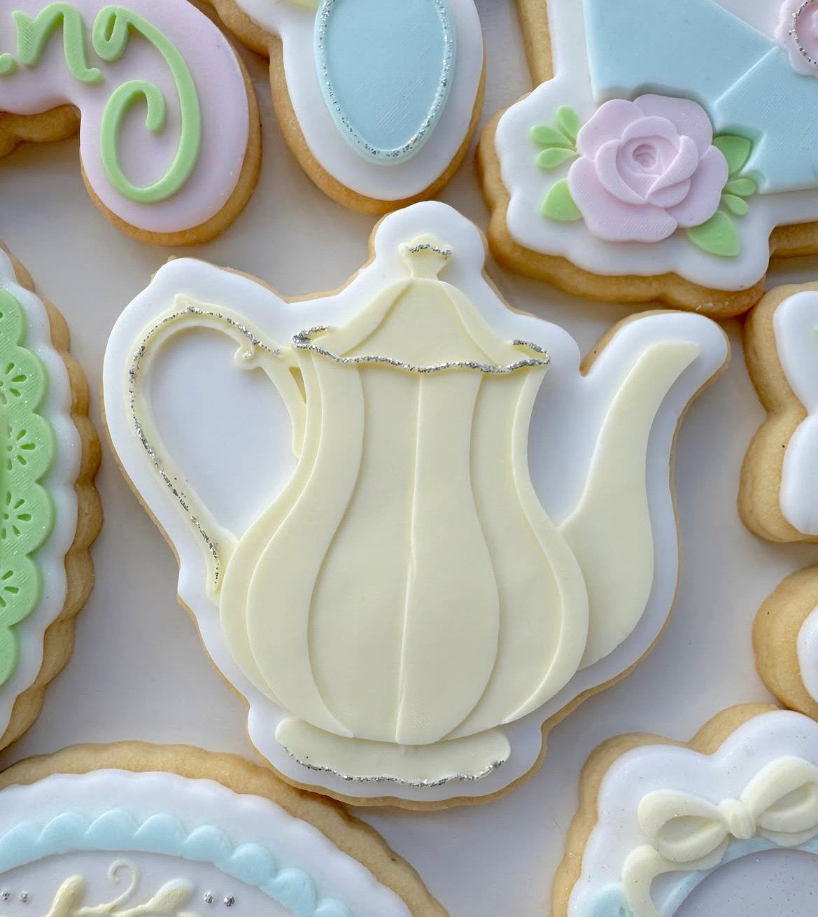 Teapot stamp and cutter