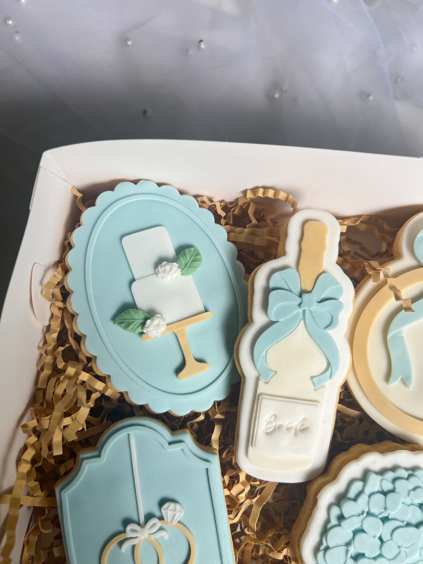 Wedding cake stamp and cutter