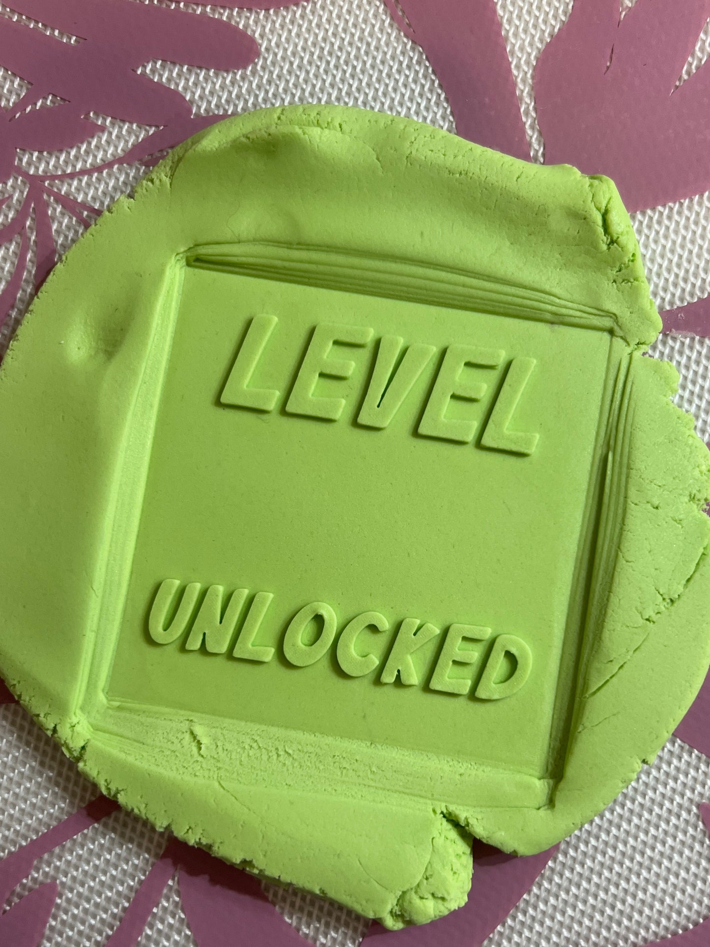 Level unlocked customisable stamp and cutter