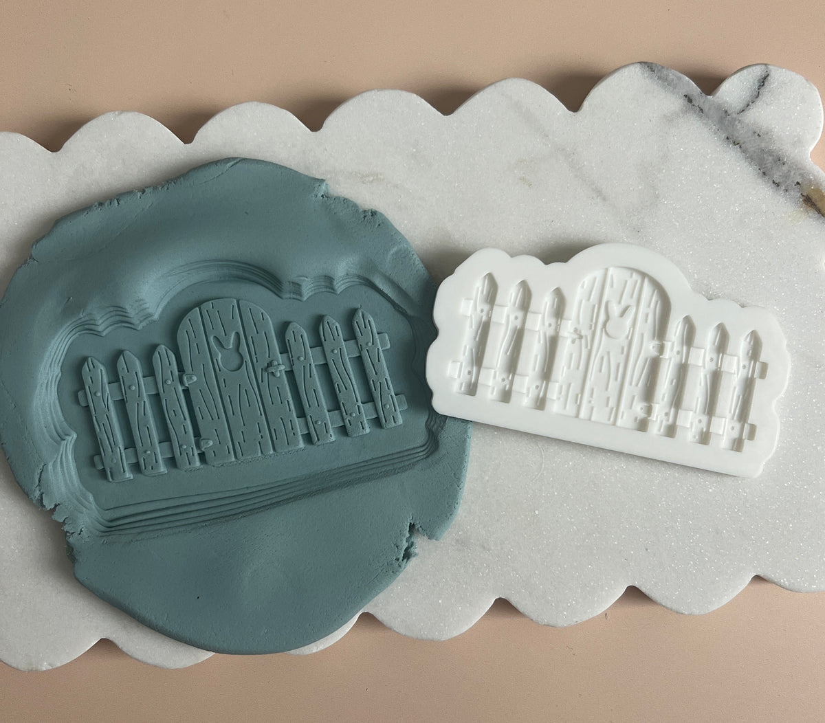 Bunny gate stamp and cutter