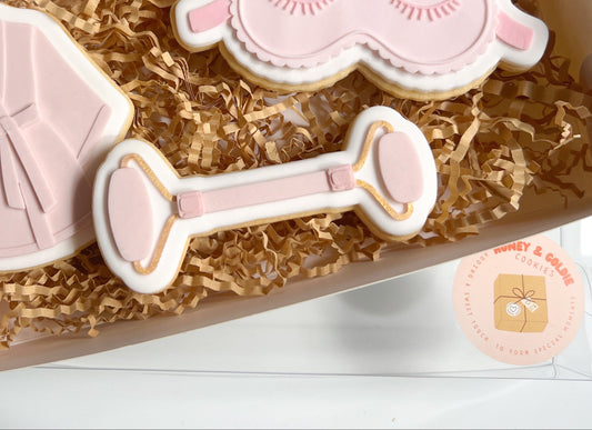 Face roller stamp and cutter