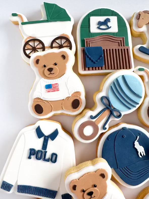 Bear with Jumper debosser and cutter