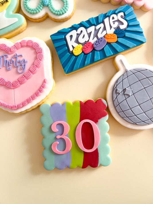 30 stamp plate (cutter not provided)
