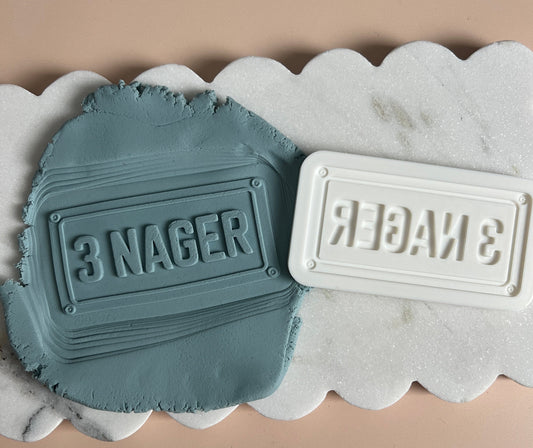 3nager number plate debosser and cutter