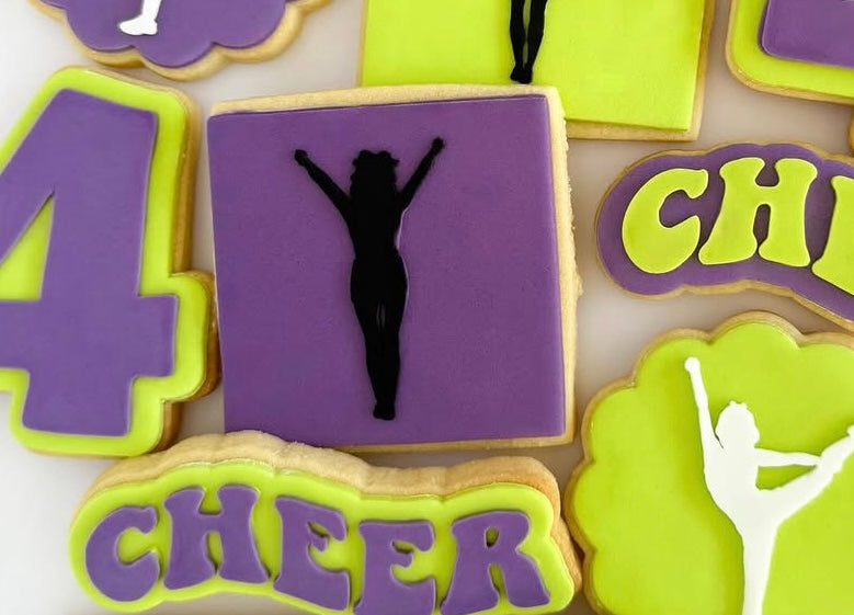 Cheer pose 2 debosser stamp plate