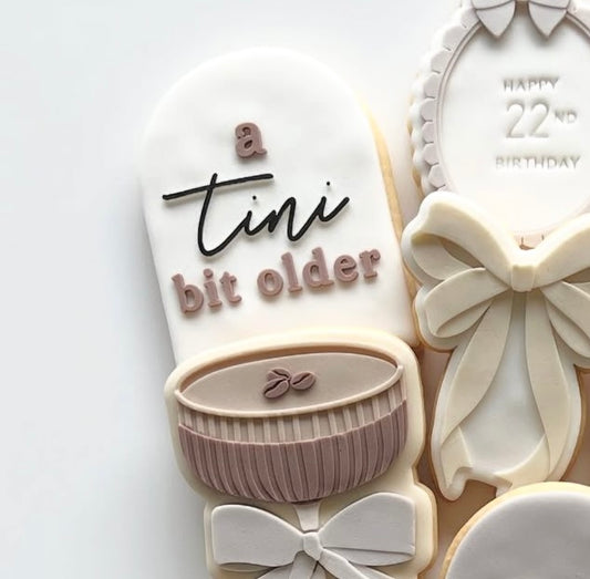 A tini bit older - without olives stamp and cutter