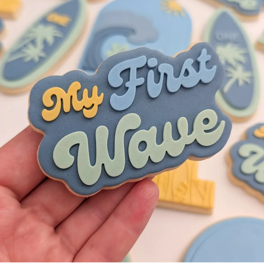 My first wave stamp and cutter