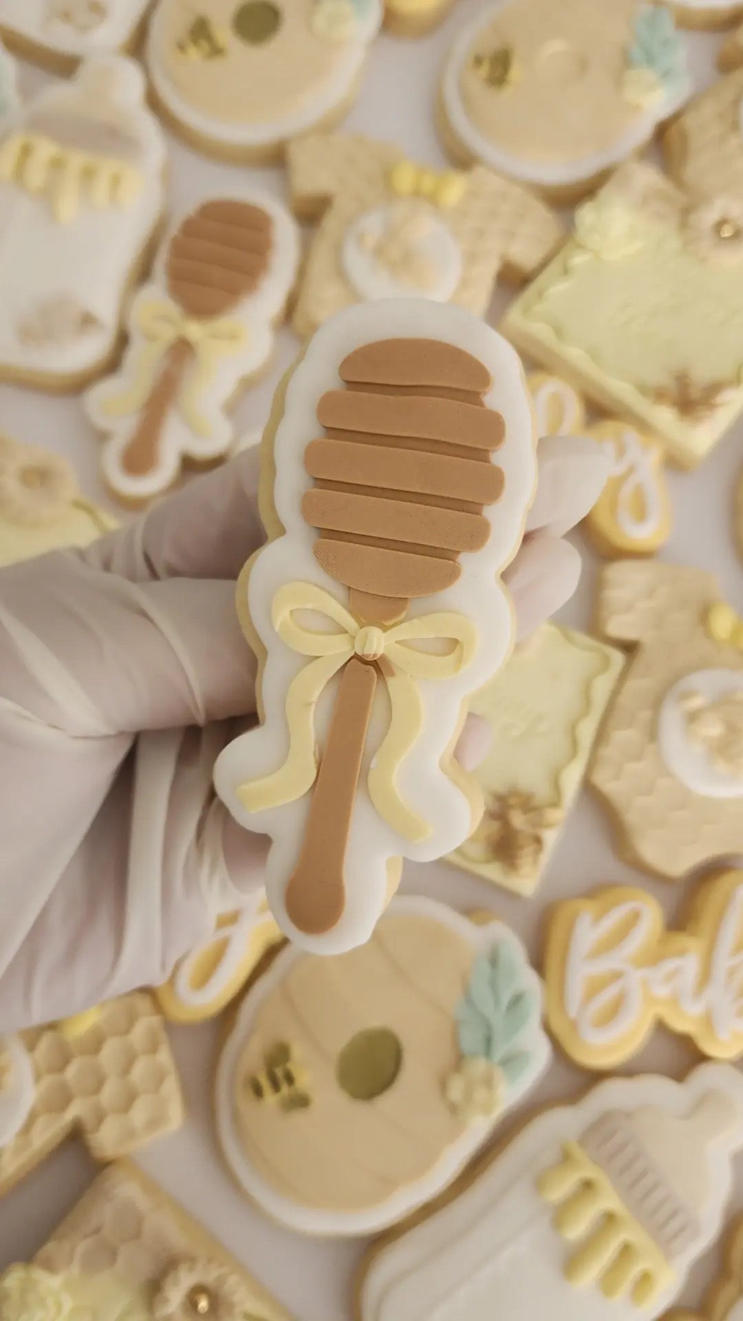 Honey dipper stamp and cutter