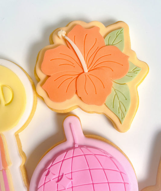 Hibiscus flower stamp and cutter