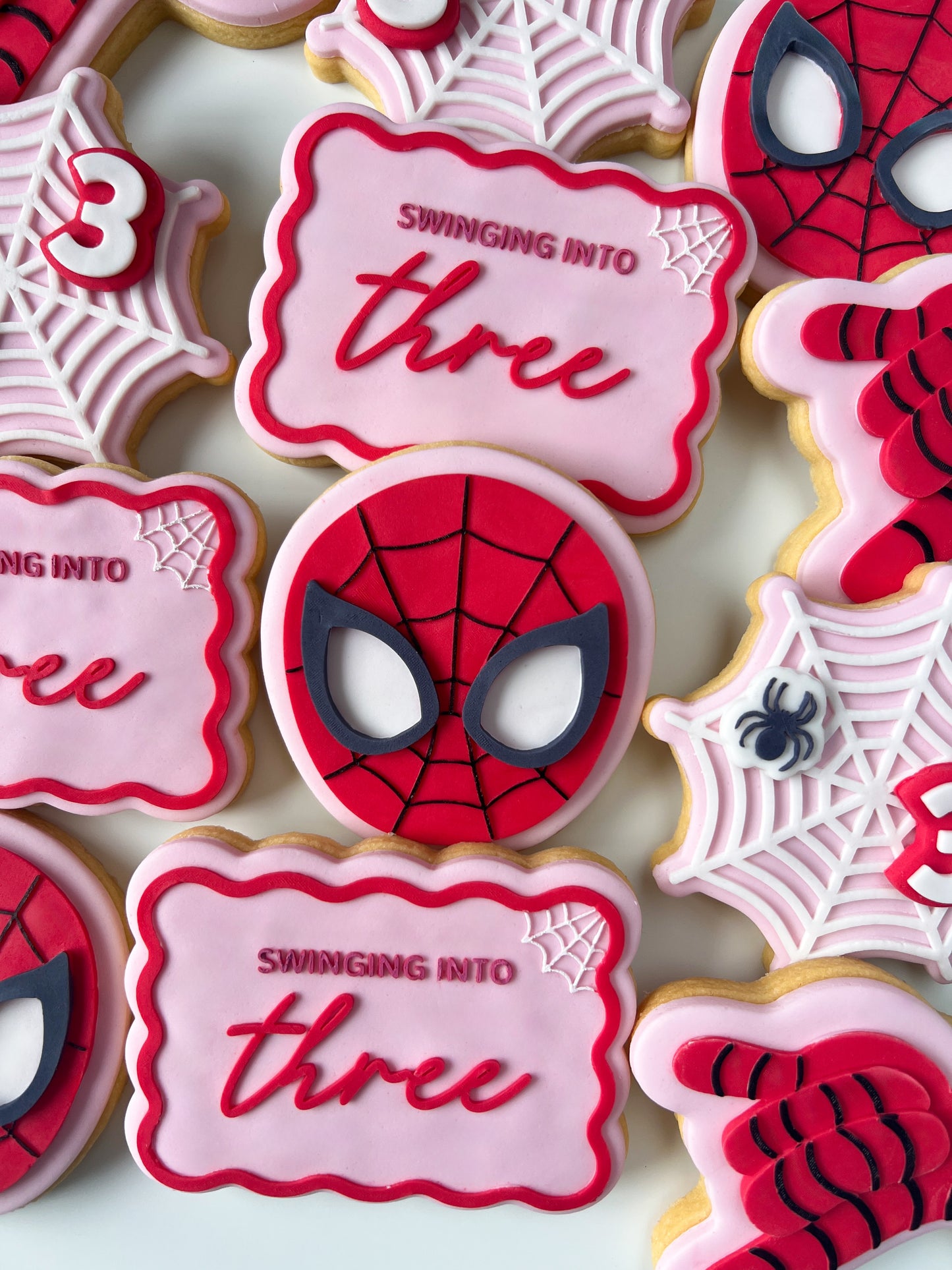 Spider hero face debosser stamp and cutter