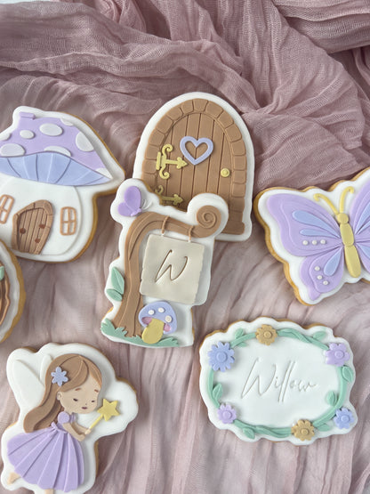 Fairy sign debosser stamp and cutter