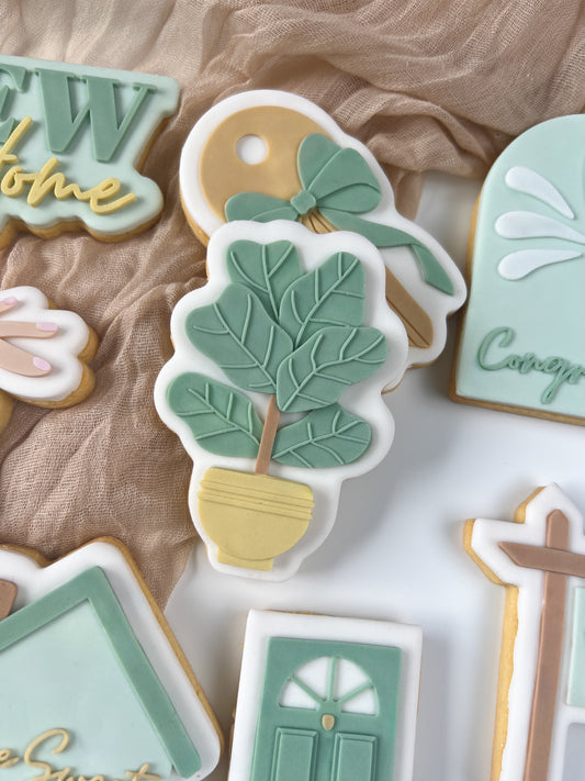 Fiddle leaf fig debosser stamp and cutter