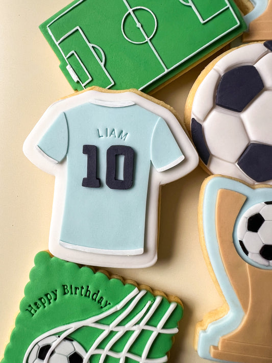 Soccer jersey stamp and cutter