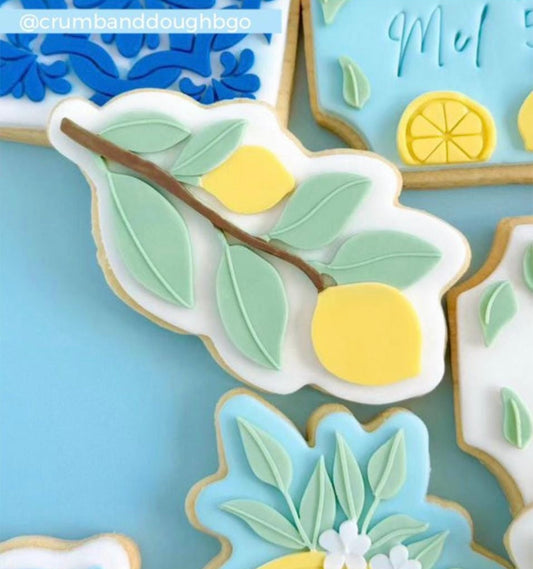 Lemon branch debosser and cutter