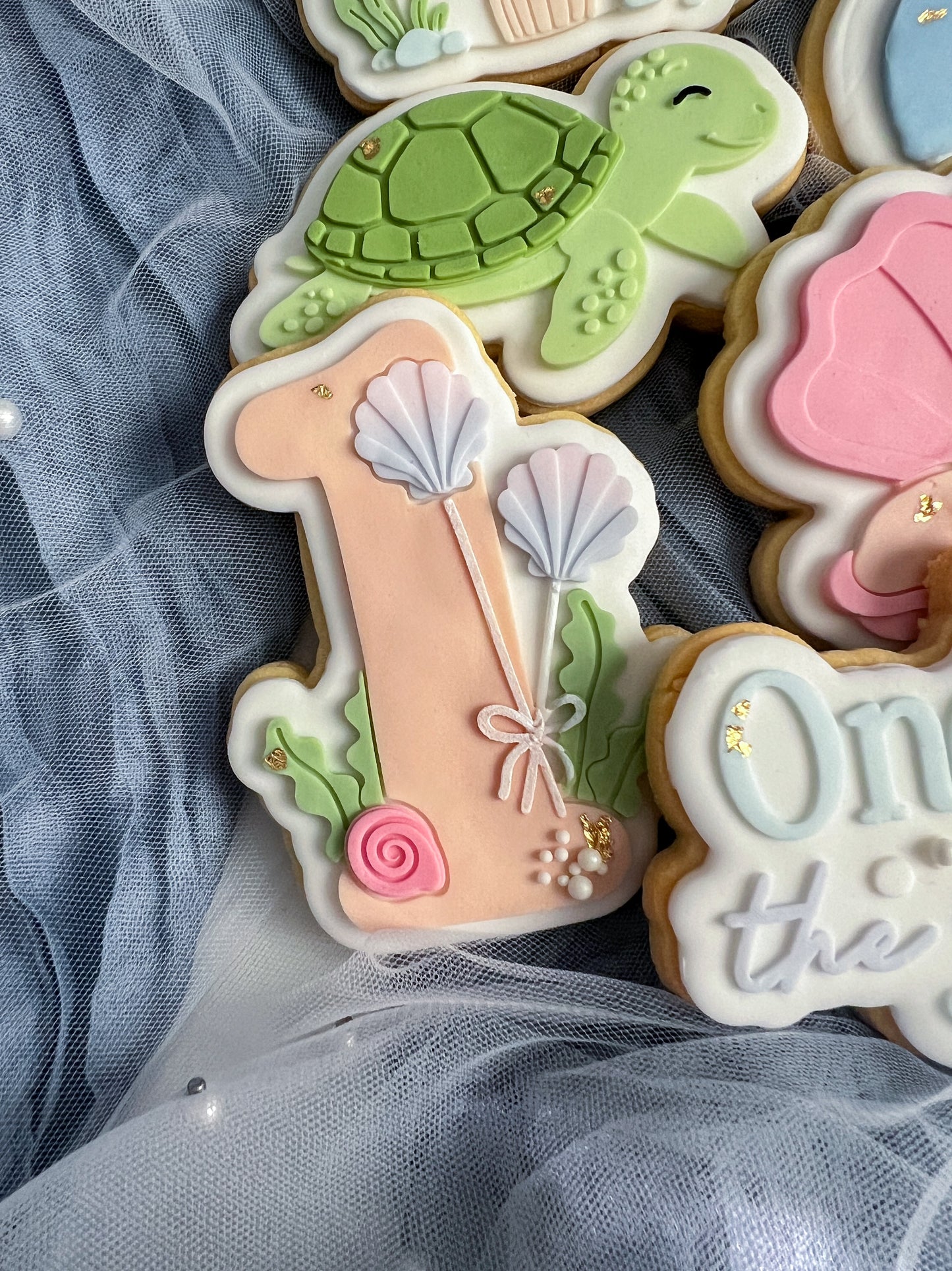 Under the sea number ONE stamp and cutter