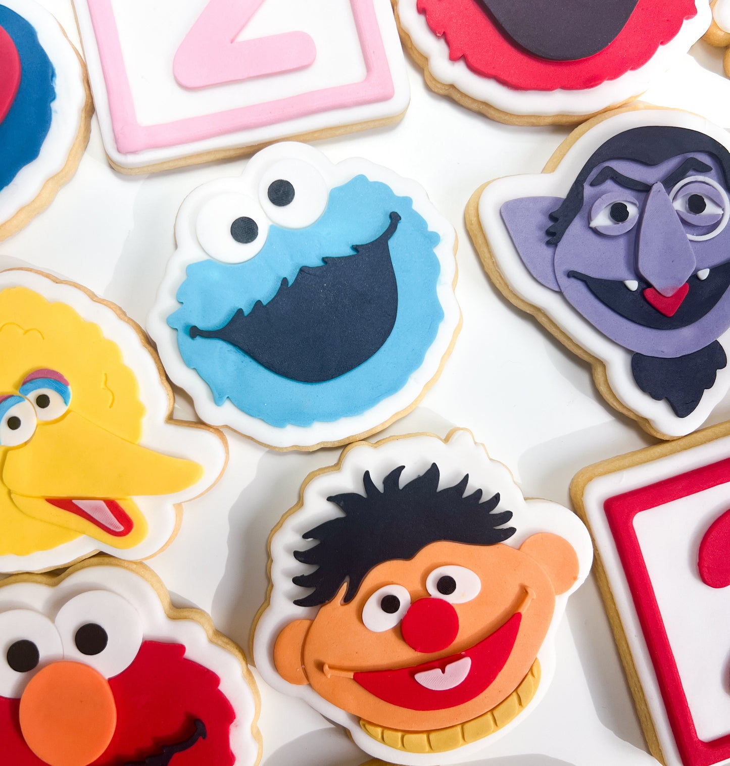 Cookie Monster stamp and cutter