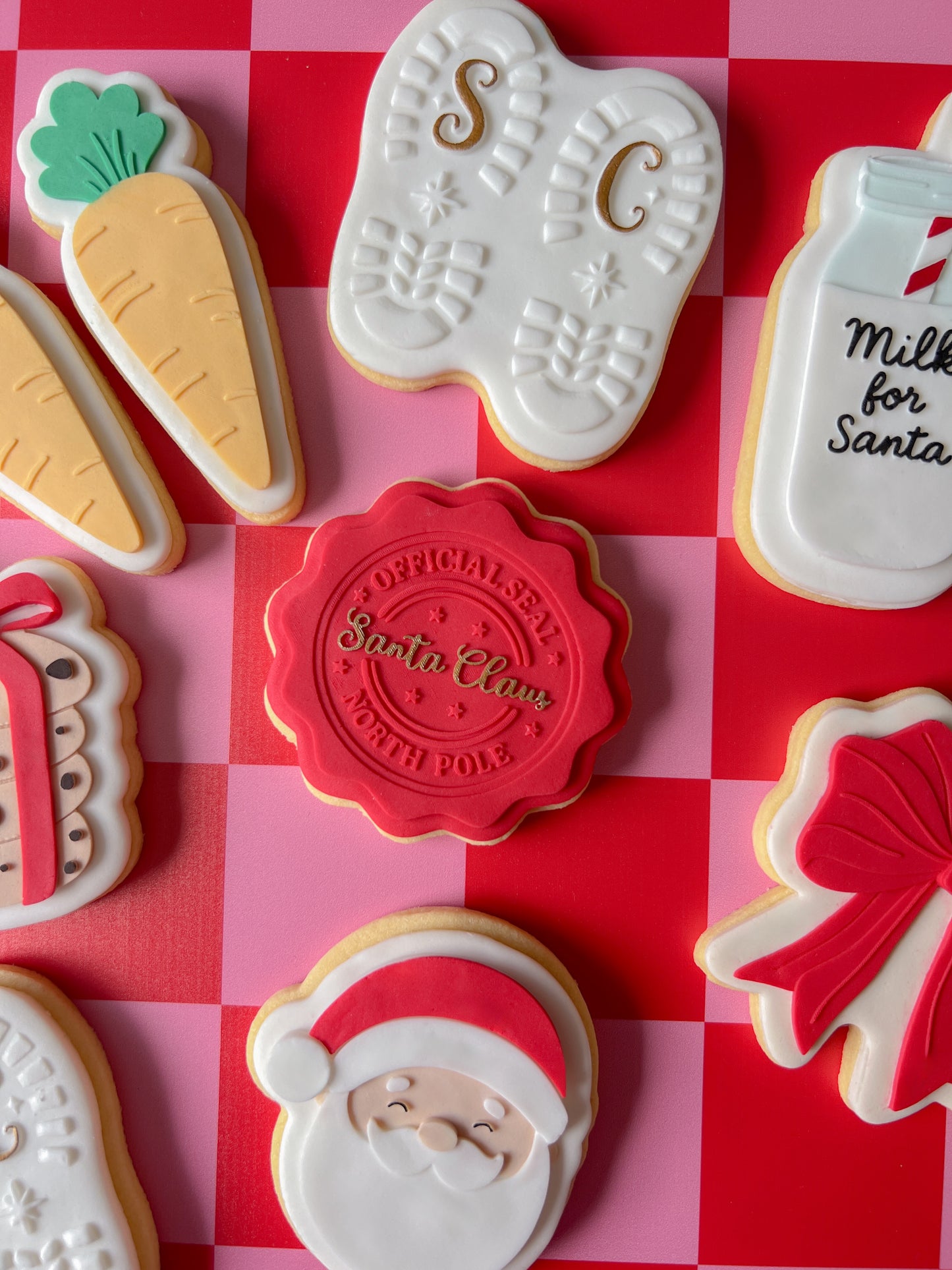 Santa wax seal debosser and cutter