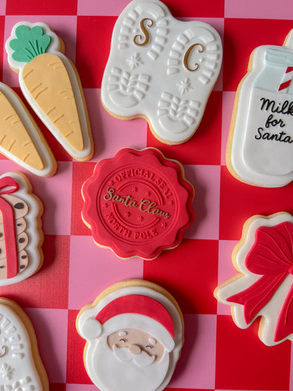 Santa wax seal debosser and cutter