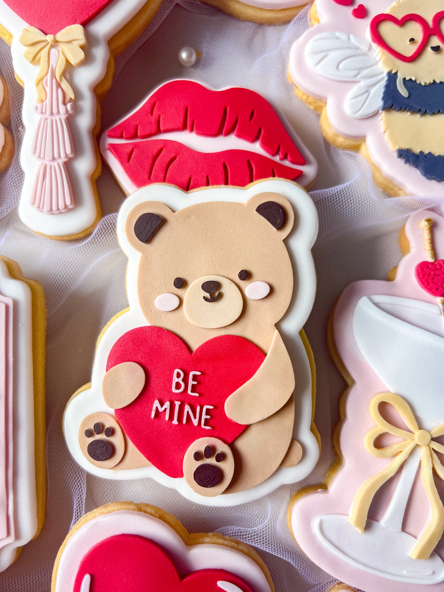 I love you bear debosser and cutter
