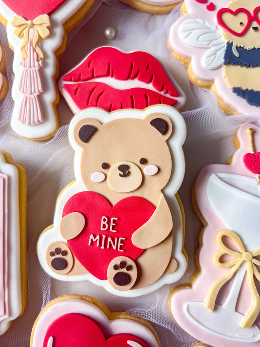 I love you bear debosser and cutter