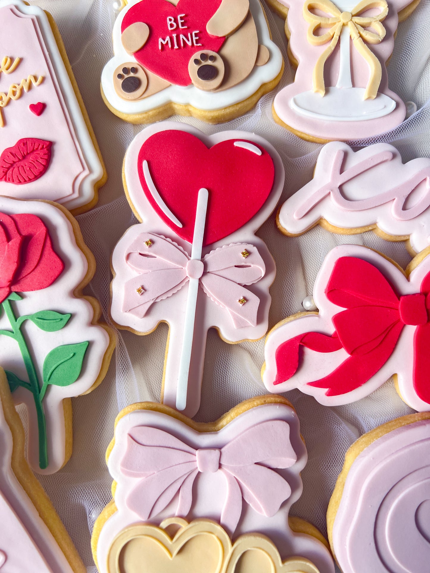 Heart lollipop debosser and cutter