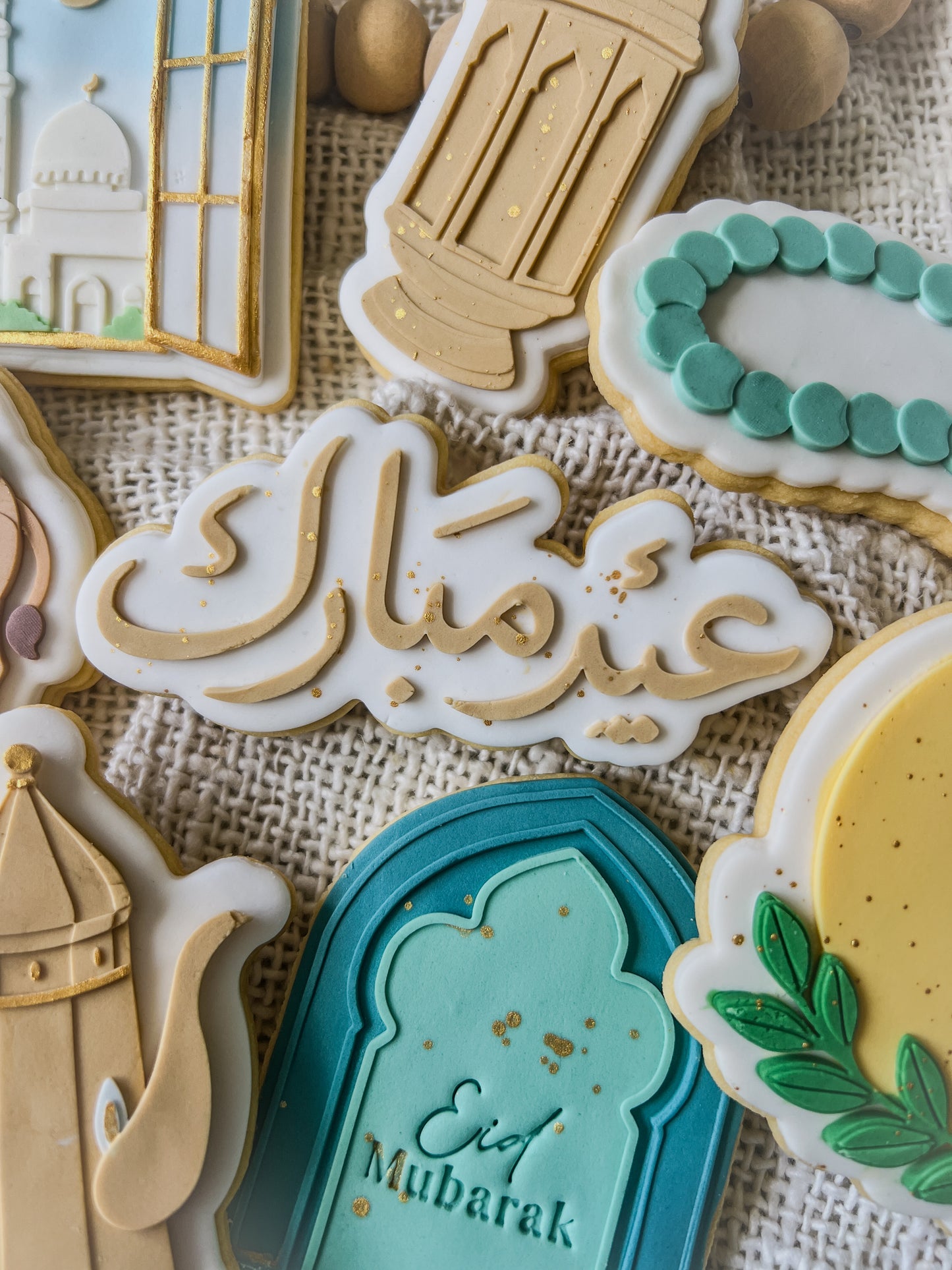 Eid Mubarak debosser and cutter